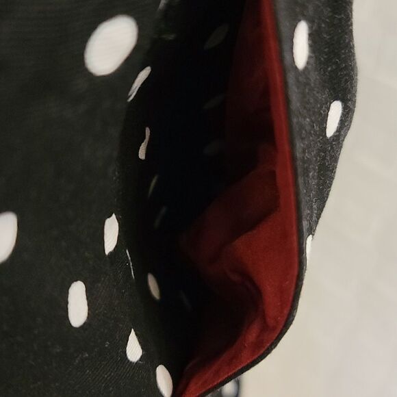 WHITE HOUSE BLACK MARKET  WHITE POLKA DOT DRESS - Picture 11 of 12